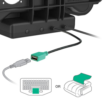 RAM® Locking Power + Data Dock for Honeywell ScanPal EDA10A