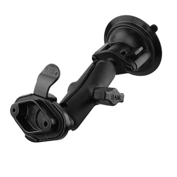 RAM® Twist-Lock™ Suction Cup Mount with EZY-Mount™ Quick Release Adapter