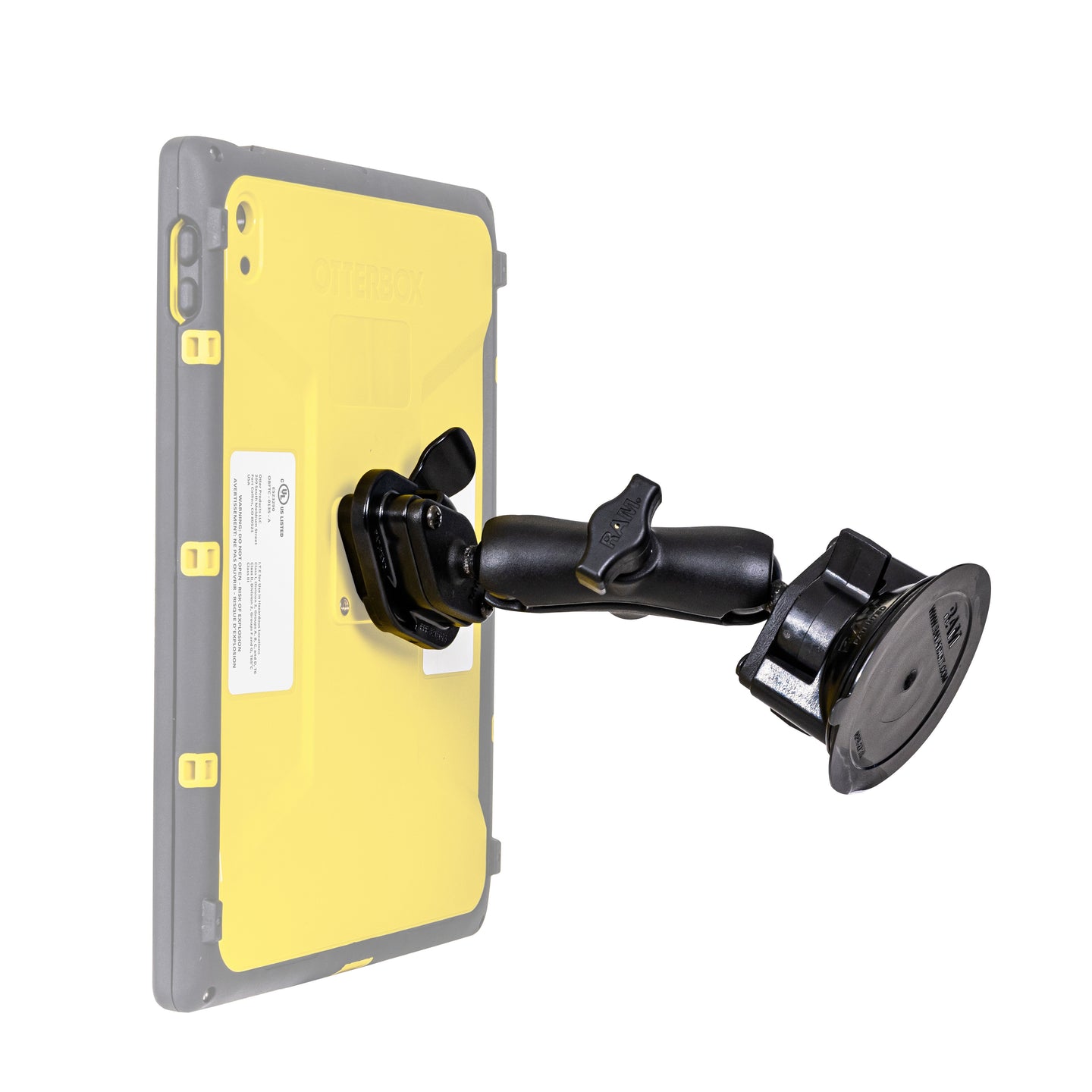 RAM® TwistLock™ Suction Cup Mount with EZYMount™ Quick Release Adapt