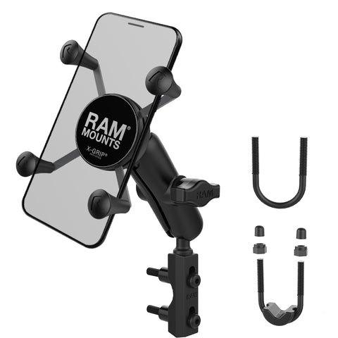 RAM® X-Grip® Phone Mount with Brake/Clutch Reservoir Base - Medium