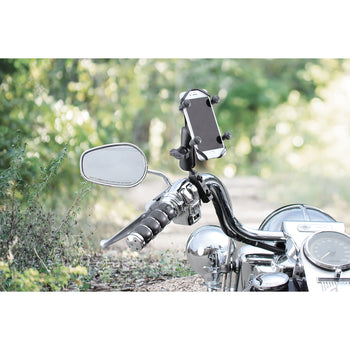 Motorcycle Telephone Holder Support Moto Bicycle Rear View Mirror