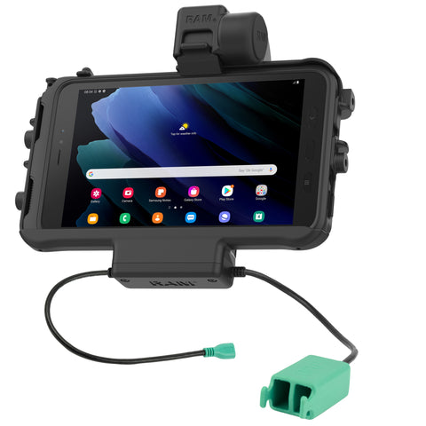 RAM® Low-Profile Power + Dual USB Dock for Tab Active5 & 3