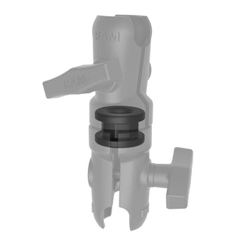 RAM® Aluminum Octagon Button Adapter