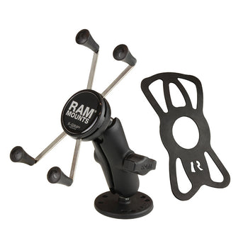RAM-B-138-UN10:RAM-B-138-UN10_2:RAM X-Grip Large Phone Mount with Drill-Down Base