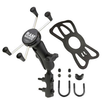 RAM® X-Grip® Large Phone Mount with Brake/Clutch Reservoir Base - Medium