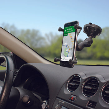 RAM® X-Grip® Large Phone Mount with Low-Profile Suction Base