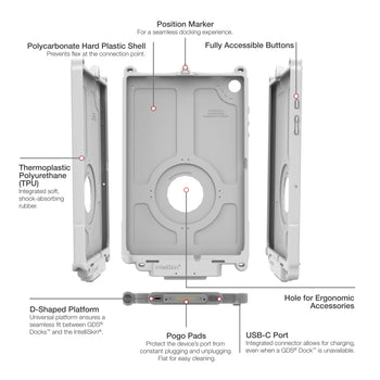 IntelliSkin® Next Gen for Samsung Tab A9+ - Gray