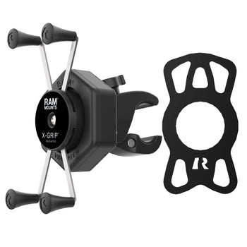 RAM® X-Grip® Large Phone Mount with Vibe-Safe™ & Small Tough-Claw™ – RAM  Mounts