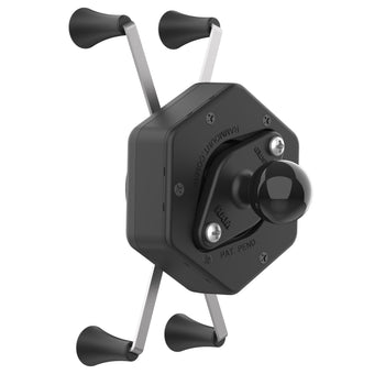 RAM Mount X-Grip Large Phone Holder with Ball and Vibe-Safe Adapter