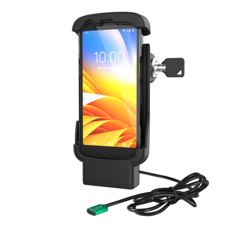 RAM® Locking Form-Fit USB-C Dock for Zebra TC22 & TC27 without Boot