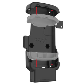 RAM® Locking Form-Fit USB-C Dock for Zebra TC22 & TC27 without Boot