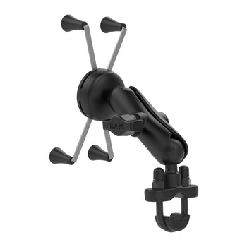 RAM® X-Grip® Large Phone Mount with Handlebar U-Bolt Base - Medium