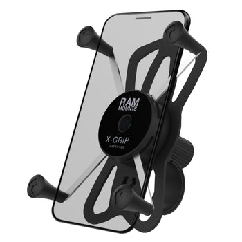 RAM® X-Grip® Large Phone Mount with RAM® Tough-Strap™ Handlebar Base