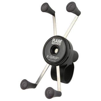 RAM® X-Grip® Large Phone Mount with RAM® Tough-Strap™ Handlebar Base