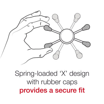 RAM® X-Grip® Large Phone Mount with RAM® Tough-Strap™ Handlebar Base