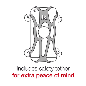 RAM® X-Grip® Large Phone Mount with RAM® Tough-Strap™ Handlebar Base