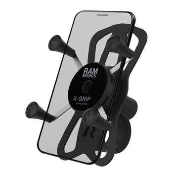 RAM® X-Grip® Phone Mount with RAM® Tough-Strap™ Handlebar Base