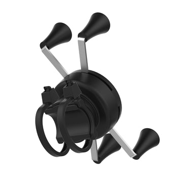 iPhoneアクセサリー Remraam RAM® X-Grip® Phone Mount with Low-Profile Zip Tie Handlebar Base
