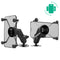 RAM® Rotating X-Grip® Large Phone Mount with Flex Adhesive Base