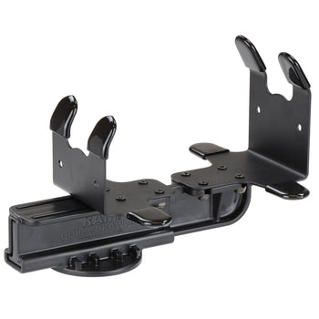 RAM-VPR-107:RAM-VPR-107_1:RAM Printer Cradle for Portable Printers with Rear Paper Feed