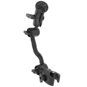 RAM® Tough-Claw™ with Ratchet Extension Arm and Double Ball Mount