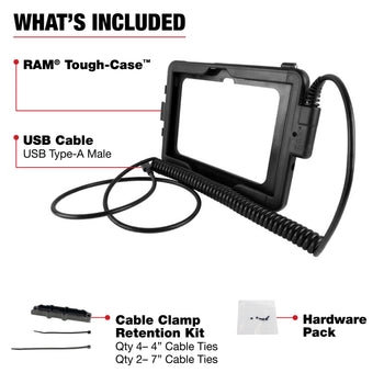 RAM® Tough-Case™ for Samsung Tab Active Pro - Type A Male USB