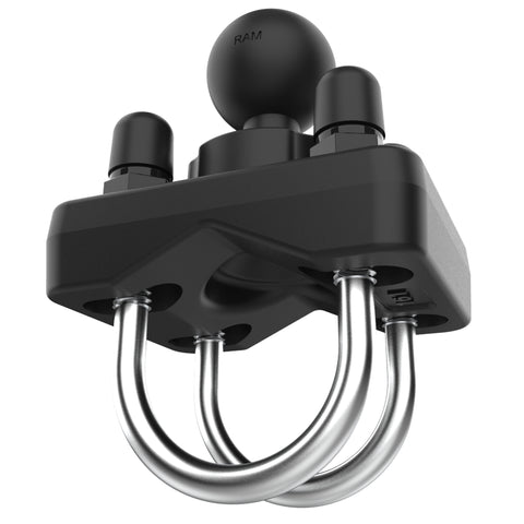 RAM® Double U-Bolt Ball Base for 1