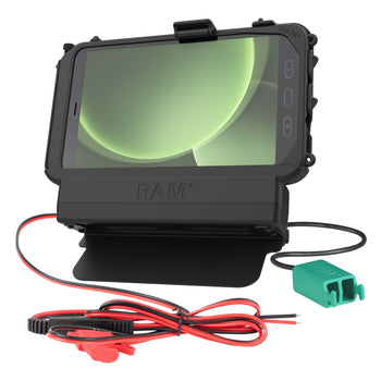RAM-HOL-SAM61PD2U:RAM-HOL-SAM61PD2U_1:RAM Power + Dual USB Dock for Tab Active5 & 3 with Speaker Box