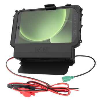 RAM-HOL-SAM61PDU:RAM-HOL-SAM61PDU_1:RAM Power + Data Dock for Tab Active5 & 3 with Speaker Box