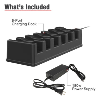 GDS® 6-Port Powered Dock for Tablets with IntelliSkin®