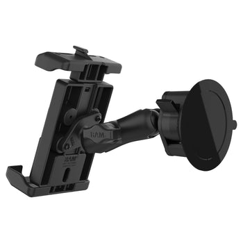 RAM® Quick-Grip™ Pro XL Suction Cup Mount with Qi2 15W Wireless Charger