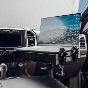 RAM® No-Drill™ Laptop Mount for '15-26 Ford F-150, ’17-26 F-250 + More