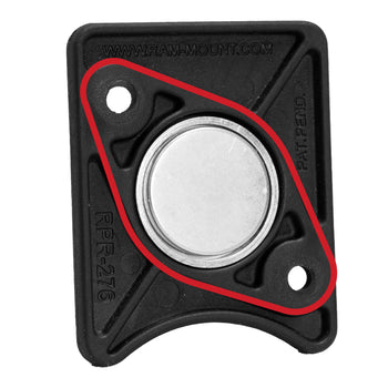RAM® Power Plate™ II Magnetic Holder with Steel Adhesive Plates