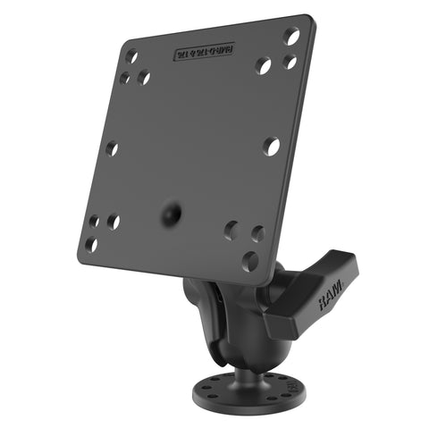 RAM® Double Ball Mount with 100x100mm VESA Plate - C Size Short