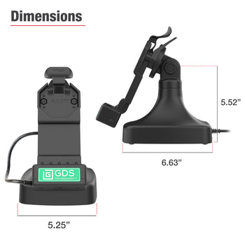 GDS® Uni-Conn™ Tilt & Swivel Dock with PoE + Data