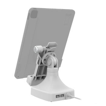 GDS® Uni-Conn™ Locking Tilt & Swivel Dock with USB-C + Data - Gray