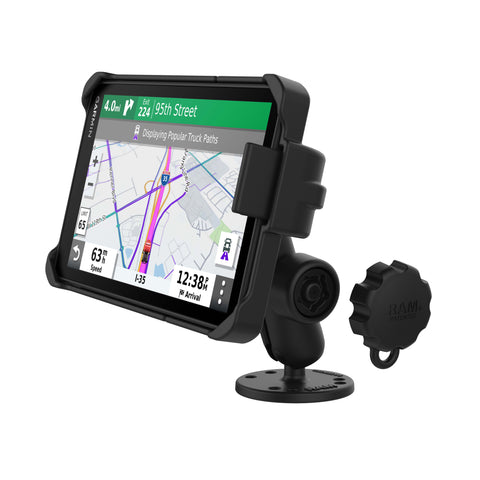 RAM® EZ-Roll'r™ Drill-Down Mount for Garmin dēzl™ OTR700