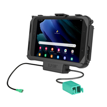 RAM® EZ Roll'r™ Dual USB Dock for Samsung Tab Active3 and Tab Active2
