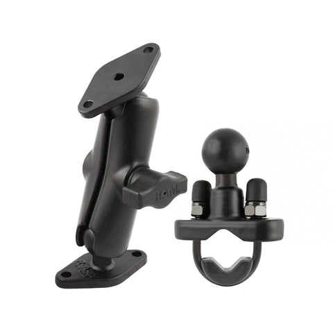 RAM® Double Ball Mount with Additional U-Bolt Base