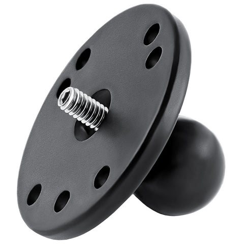 RAM® Ball Adapter with Round Plate and 1/4