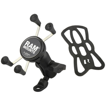 RAM® X-Grip® Phone Mount with 9mm Angled Bolt Head Adapter
