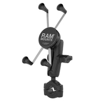 RAM-B-408-75-1-UN10U:RAM-B-408-75-1-UN10U_1:RAM® X-Grip® Large Phone Mount with Torque™ Medium Rail Base Medium Arm