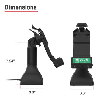 GDS® Uni-Conn™ 7" Pedestal Dock with PoE