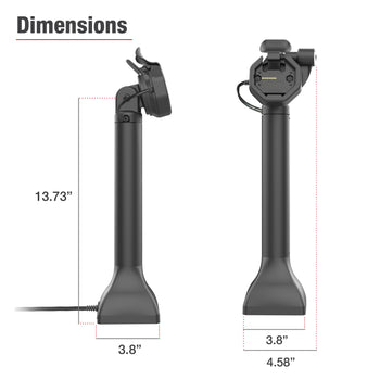 GDS® Uni-Conn™ Powered 14" Locking Pedestal Dock with USB-C