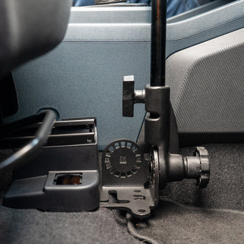 RAM® Pod HD™ Vehicle Base with 12" Aluminum Rod and Ball