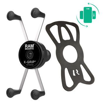 RAM® Rotating X-Grip® Large Phone Holder with Ball - B Size