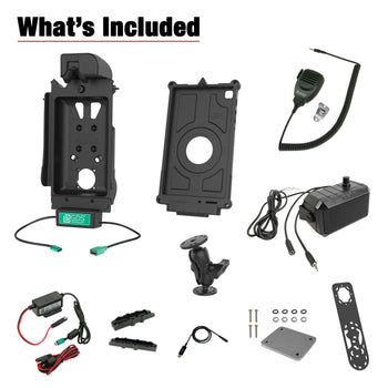 GDS® Tough-Dock™ Universal PTT Vehicle Bundle for Tab A7 Lite 8.7