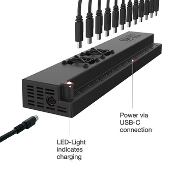 GDS® 12-Port 300W USB-C Power Delivery Wall Charger