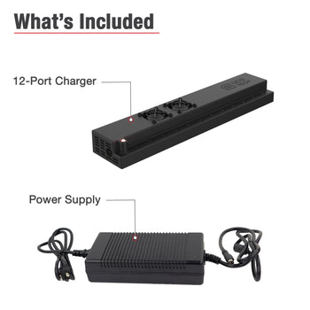 GDS® 12-Port 300W USB-C Power Delivery Wall Charger