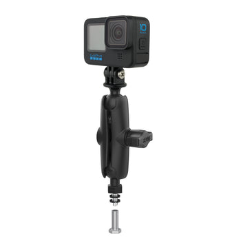 RAM® Tough-Ball™ for Bronco Hood Tie Down with Action Camera Adapter